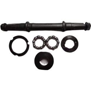 电动车中轴 自行车改装锂电驱动加长中轴 游乐设备电瓶车超长中轴