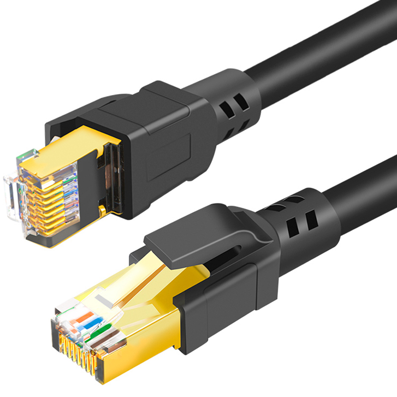 cat8八类万兆网线40G高速屏蔽网络跳线路由器连接7类RJ45宽带1.5m