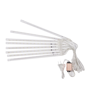 新年流星雨led灯彩灯串灯户外太阳能瀑布灯串过年树灯氛围装饰灯