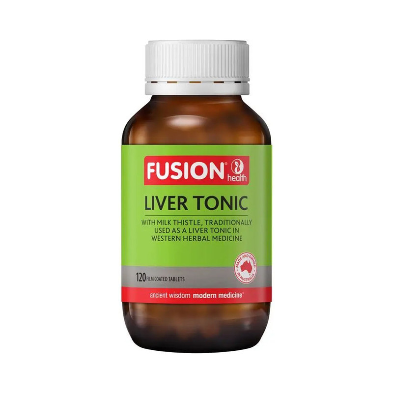 [肝健康]澳洲直邮FUSION HEALTH康牌 圣玛丽蓟草肝护胆片60/120粒