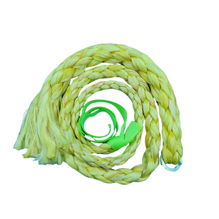 手工鞭头超软健身鞭麒麟鞭一体编制迪尼麻空心软花花鞭头