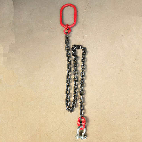 卸扣单链条起重吊索具铁链子一根拖拉抓拽牵引吊装挂搬运货车2吨6