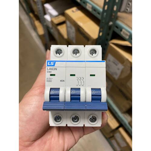 〔议价-可维修〕LA63N 3P D40A断路器 韩国LS电气原装正品 假一