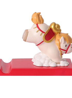 2026马年吉祥物小马手机支架礼物