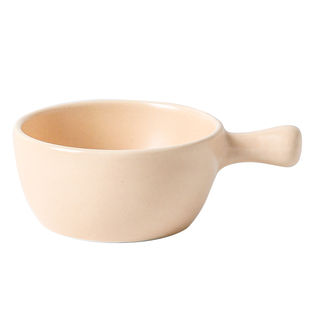 带柄蘸料碟陶瓷味碟酱油醋碟水果小吃碟沾水碟奶油可爱家用小碗