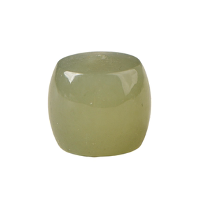 天然和田玉晴水绿老型珠DIY串珠配珠手串项链吊坠单高品配件