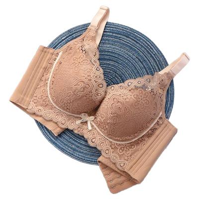 2024秋冬调整型内衣小胸聚拢新款收副乳防下垂不空杯上薄下厚文胸