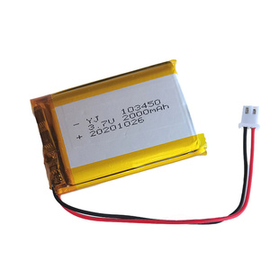 导航行车记录仪锂电池3.7v大容量103450蓝牙音箱52345内置2000mAh