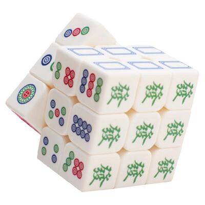 Zcube魔方初学者三阶夜光麻将