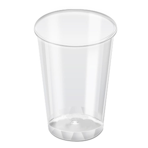 航空杯一次性硬杯子水杯茶杯食品级透明塑料杯加厚家用水晶太空杯