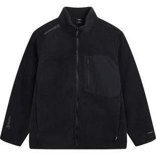 李宁户外CF溯｜Polartec抓绒衣男士冬季新款加绒保暖摇粒绒外套