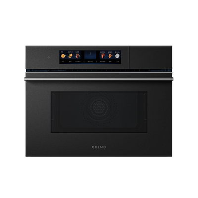 COLMO黑珍珠微蒸烤箱C3嵌入式蒸烤炸焖炖一体55L纯平全嵌家用厨房