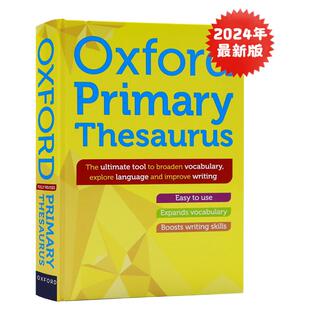 2024新版牛津小学英语词库 Oxford Primary Thesaurus 进口英文原版学习型英英同义词词典提高写作水平英语词汇工具书8岁+