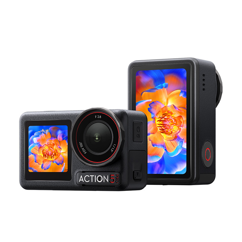 绿联适用大疆Action5 Pro屏幕钢化膜Action43运动相机膜新款前后屏DJI高清防爆Osmo全景摄像机屏幕保护贴膜