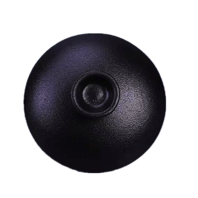 8厘米黑陶盖碗盖子陶瓷三才盖碗黑色粗陶盖敬茶碗盖功夫茶具碗盖