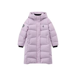 TeenieWeenie Kids小熊童装冬季女童户外保暖防风防水长款羽绒服