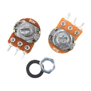 WH148电位器双联 短柄长柄B1k2k5k10k50k100k200k250k500k 1M可选
