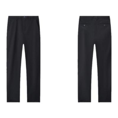 【醋酸凉感】九牧王2025春夏新款防皱易打理商务男士直筒休闲裤子