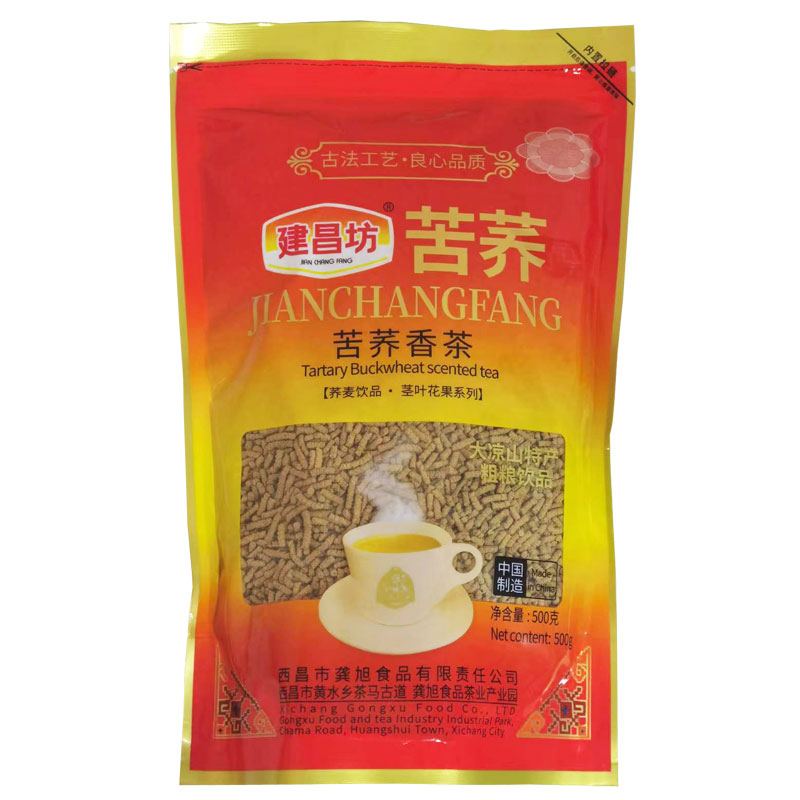 建昌坊苦荞茶荞麦香茶西昌500g