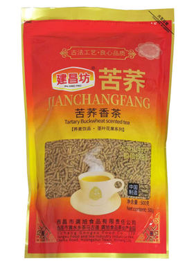 建昌坊苦荞茶荞麦香茶西昌500g