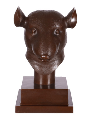 十二生肖办公室纯黄铜