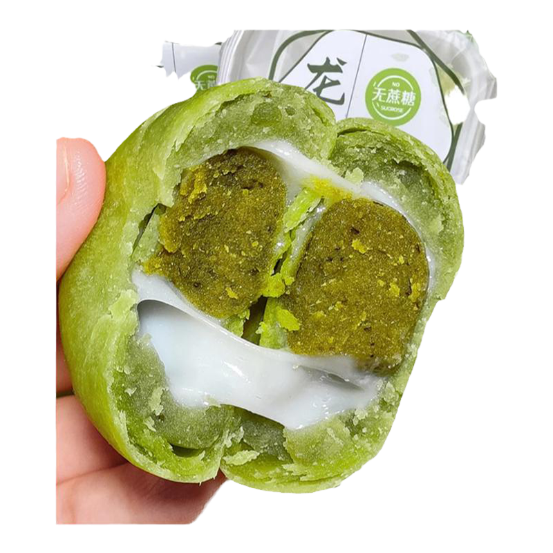 0添蔗糖0反式脂肪酸雪媚娘龙井酥