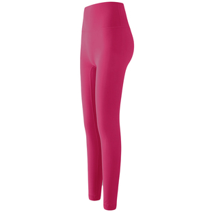 岚纹白色提臀瑜伽裤高腰收腹训练健身裤女跑步普拉提运动长裤夏季