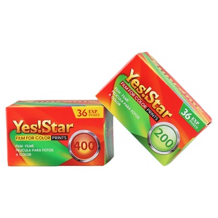 Yes Star巨星胶卷135胶片200度彩负400彩色负片35mm国产练手卷