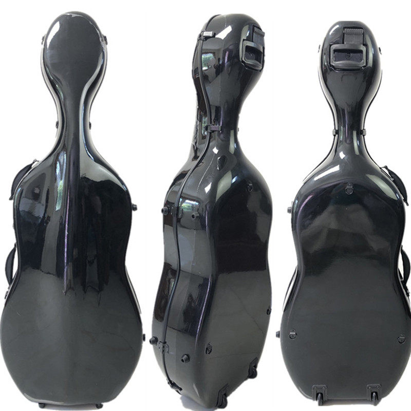 4/4碳纤维大提琴盒防水抗压轻便可托运大提琴盒赠松香防滑垫背带