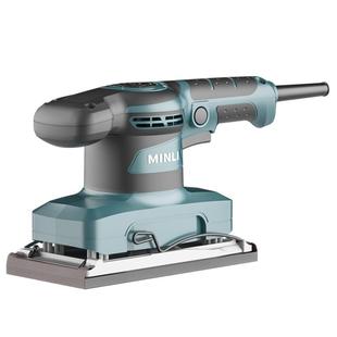 MINLI砂纸机打磨家具木材平板砂光机木工抛光墙面腻子电动磨光机