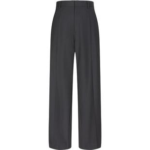 [黑支线]速写男装早春新款男士裤子西装裤绵羊毛直筒长裤通勤