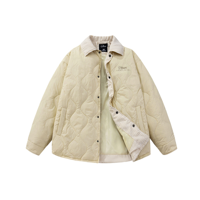 辛普森一家简约纯色薄款秋冬假两件翻领鸭绒轻薄羽绒服情侣款