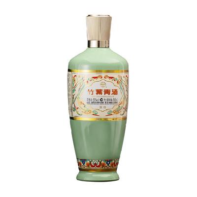 山西汾酒竹叶青酒53度荣耀绿500ml/瓶