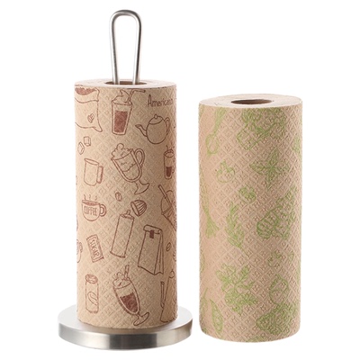 霜山竹纤维厨房纸巾点断式洗碗布