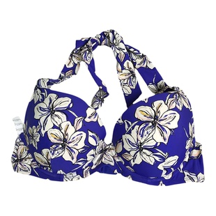 花系列厚杯集中聚拢大罩杯比基尼YB0047 欧美外贸原单泳衣ABCDE