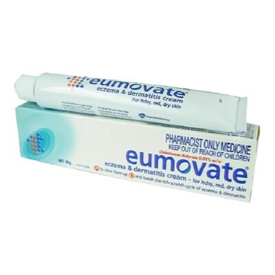 新西兰药房Eumovate丁酸氯倍他松乳膏软膏30g EGO湿疹膏皮炎软膏