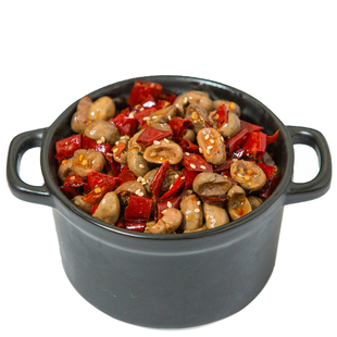 盐帮阿光麻辣冷吃兔腰兔肾200g四川自贡兔子肉丁头兔腿零食冷吃