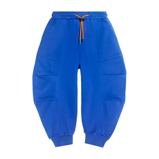 miniFad原创儿童一体绒加厚运动裤男童裤子2025新款今年流行爆款