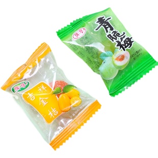 脆青梅果零食青梅脆梅子青梅爽脆口青梅腌制青梅潮汕蜜饯酸甜干果