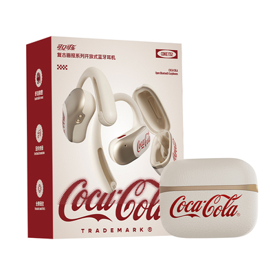 可口可乐 (CoCa-Cola) T32蓝牙耳机挂耳式无线骨传导运动礼物男女