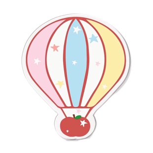 多巴胺热气球补洞墙面贴遮丑装饰贴画插座门上瓷砖窟窿遮挡美化贴