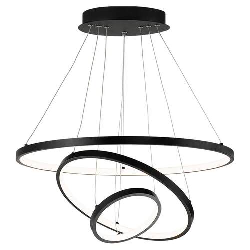 雷士照明现代简约全光谱餐厅灯吊灯智能护眼环形灯北欧中山灯具