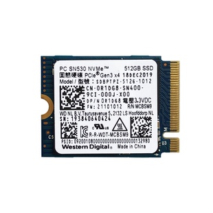 西数PC SN530 256G 512G 1T M.2 2230 NVME笔记本台式机固态硬盘