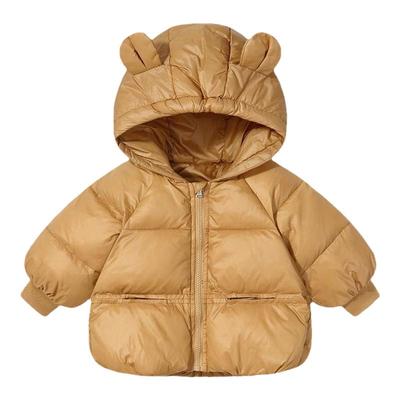 法国男女童加厚保暖羽绒服