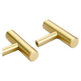 铜匠师柜门拉手黄铜橱柜小拉手现代简约轻奢高档抽屉衣柜子门把手