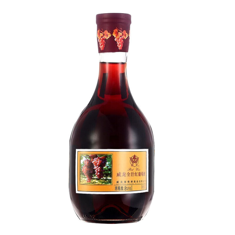 威龙宝石红葡萄酒1000ml*6瓶多省
