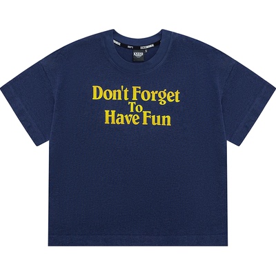 短袖T恤插画男女同款潮牌亲子装