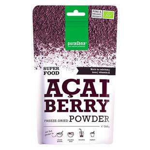 【自营】比利时purasana巴西莓冻干粉抗自由基花青素内服饮品蓝莓