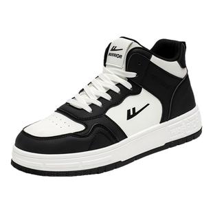 回力加绒秋冬情侣学生板鞋26新款防滑运动潮流高帮皮面男鞋小白鞋