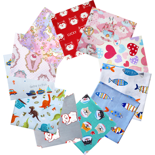 卡通手绢儿童手帕擦汗纯棉幼儿园小手帕小方巾女士随身小学生吸汗